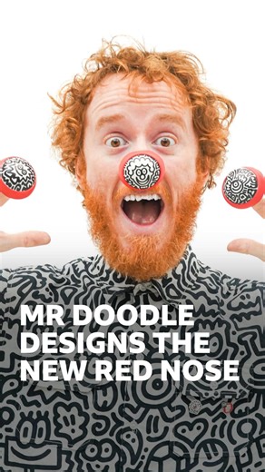 BBC Kent | Red Nose Day has launched its first-ever customisable noses for Comic Relief, and Kent artist Mr Doodle is behind the design Tap the link... | Instagram
