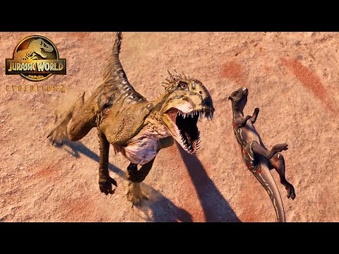 SCORPIUS REX HUNTING ANIMATION vs ALL HERBIVORE DINOSAURS | CAMP CRETACEOUS DLC | JWE2