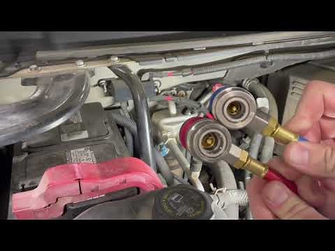 Robinair AC Machine Recovery and Recharge