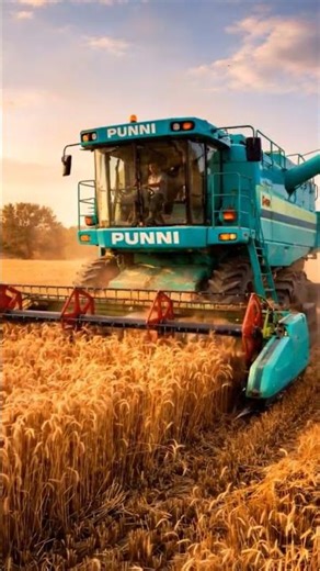 हर किसान का सपना 🚜🔥 #harvester #farmingshorts #shorts