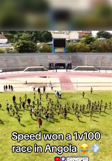 Bro really is fast af. 😭😭 (@IShowSpeed) #ishowspeed #speed #race #africa #funny