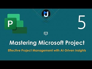 05. إدارة المشاريع باستخدام Microsoft Project & AI | نافذة البداية
