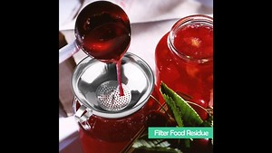 Wide Mouth Canning Funnel with Strainer, Stainless Steel Kitchen Funnels for Wide and Regular Mason Jars, 5.8 Inch Large Food Canning Funnel Set