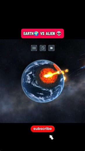 alien attack on earth 🌎👽#shorts #earth #alien