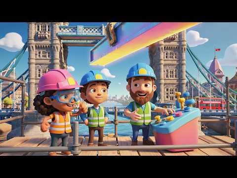 London Bridge Is Falling Down Song for Kids 🌉 | Nursery Rhyme & Baby Songs | Classic Kids Music