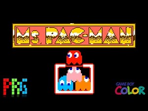 Enhanced AND In Colors - Ms. Pac-Man - GameBoy Color [1981/1999]