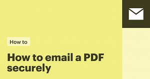 How to email a PDF securely: Essential steps - pdfFiller Blog