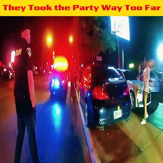They Took the Party Way Too Far | Video Cop Viral