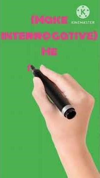 He Made a Toy – Interrogative Sentence | English Grammar Short | P L YADAV Sir