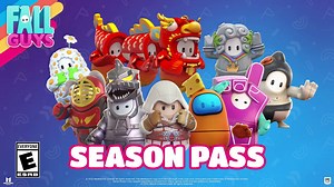 25K views · 1.7K reactions | Free for All is HERE! You can now play our biggest update in HISTORY for free, on any platform! Dive into our Season Pass which is jam-packed with cosmetics. Every player gets access to 50 levels for free - and if you're a legacy player, or buy the full season pass, you get the whole thing! HAPPY FALLING ❤️ | Fall Guys: Ultimate Knockout | Facebook