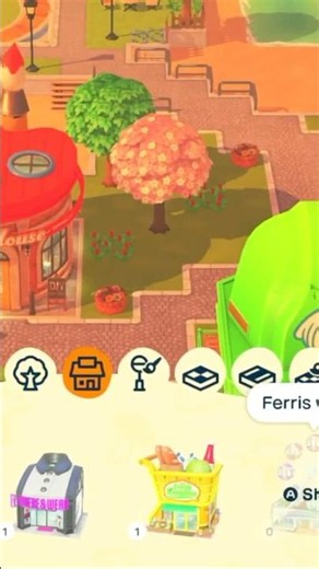 A little clip of the Shopping Plaza Build on Tomodachi Life: Living the Dream!