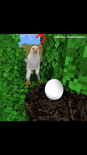 Snake Steal The Eagles Egg! 讀#minecraft #thief #short #nosleeve | NosleeveJohn | Facebook