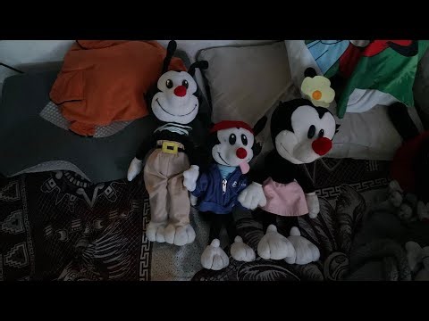 Eight Animaniacs Plushies