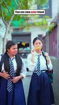 That one slow eater friend 😦|#youtubeshorts #fdccompany #funnyschool #shorts #slow #friends