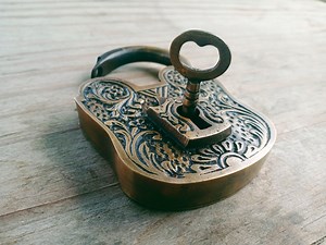 Victorian Padlock, Antique Pad Lock, Brass Padlock Set, Vintage Padlock, Old Key Lock Set, Classic Padlock, Unique Lock With Key - Etsy