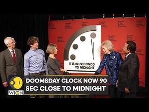 Doomsday clock now 90 sec close to midnight, indicates how close humanity has come to end of world