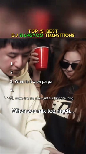Ranking Top 5 Most Unexpected DJ Transition moments p8 #shorts