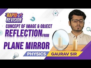 Reflection from Plane Mirror Class 12 Physics Ray Optics (Image and Object) | JEE Main 2022 Revision