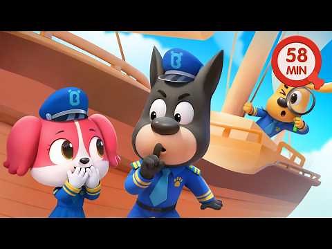 Hide-and-Seek | Play Safe | Safety Rules for Kids | Detective Cartoon | Sheriff Labrador