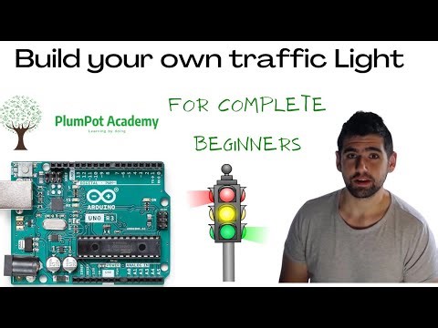 Building a Traffic Light using Arduino Uno - For complete Beginners