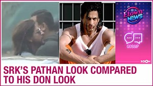 Shah Rukh Khan's leaked look from Pathan gets compared with his Don look