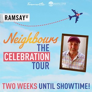 🥳✨ NEIGHBOURS – THE CELEBRATION TOUR OPENS IN 2 WEEKS! ✨🥳 Have you got your tickets!? Did you know there are still a limited number of tickets remaining for select venues! 👀 Head to the link in our comments below to check availability and where you can book. | Neighbours