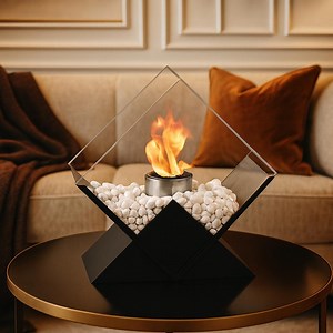 Modern Tabletop Bio Ethanol Fire Bowl – Smokeless Clean-burning Fireplace for Indoor & Outdoor Elegant Décor - Etsy Canada