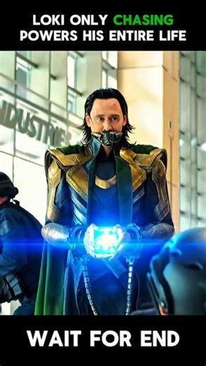 Deep | LOKI ONLY CHASING POWERS HIS ENTIRE LIFE ⚡👑 Loki — the god of mischief — never wanted peace, only power! From Asgard to TVA, every step he... | Instagram