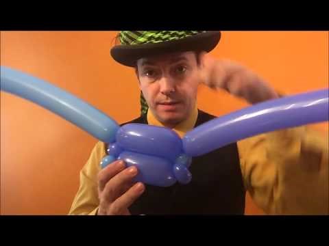 Balloon Twisting Lesson & Tutorial Lesson #77 Flat Weave