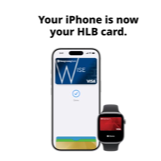Paying is easy, secure and rewarding with Apple Pay. Add your HLB Visa card to Apple Pay from your Apple Wallet app or HLB Connect app, and make 3 transactions of RM50 within a week to qualify. Promotion Period: 15 January - 25 February 2026 Valid for online & in-store purchase. T&Cs Apply. | Hong Leong Bank