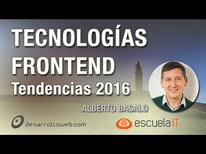 Soluciones Frontend tendencia en 2016