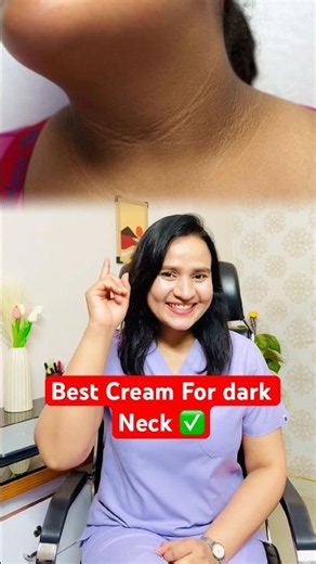 Best Cream For Dark Neck ✅ | #doctorrajni #skincare #brightskin #explore #skincareroutine #darkneck