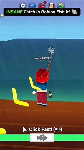 INSANE Conch Shell Catch in Roblox Fish It 🐚 #roblox #dash #gaming