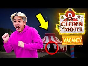 Escape The Haunted Clown Hotel Challenge!!