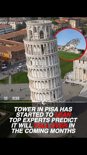 Leaning Tower of Pisa Faces Potential Collapse