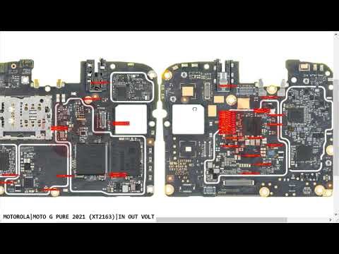 Moto G PURE 2021 XT2163 Power & Input Output Voltage Problem Fix Ways Rail Short Fix ✅ Power IC & CP