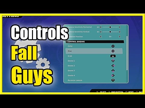 How to Change Controls & Key bindings in Fall Guys PS4, PS5, Xbox, Switch, PC