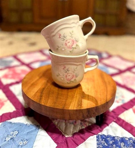 Vintage Pfaltzgraff Floral Coffee Mugs Set of 2 | Soft Pink Rose Stoneware Cups - Etsy
