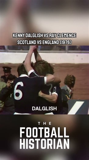 Kenny Dalglish’s famous winner against England 🏴