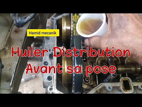 Comment poser Courroie Distribution Peugeot 208 1.2 vti et 301 essence