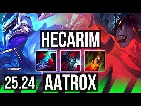 HECARIM vs AATROX (JGL) | 23/1/5, 47K damage | EUW Diamond | 25.24