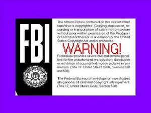 Embassy/Nelson/Charter Entertainment FBI Warning Screens (Homemade)