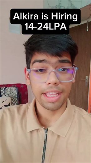 Harsh Shukla | Tech | AI | College to Corporate on Instagram: "Alkira Hiring for Software Development Engineer (SDE) 💻🚀 Comment "job" to get all the details and direct referral link. 📌 Eligible batches: 2025 | 2026 📍 Location: Bengaluru 💰 CTC: ₹ 14–24 LPA (expected) Follow for more job postings. [Job, Tech, Engineering, Hiring, Alkira, Software Engineer, SDE, Developer, Fresher Jobs, Campus Hiring, 2024 Hiring, IT Jobs, Job Search, Referral, Opportunities, Computer Science, Entry Level Role