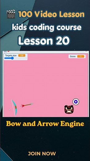 Scratch tutorial | Scratch Bow and Arrow Engine Tutorial | Make an Archery Game Step by Step