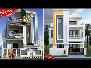 Latest 40+ Double Floor House Front Elevation Design ideas | Small House Front view Design
