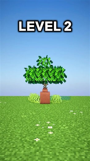 Easy Custom Trees in Minecraft #minecraft