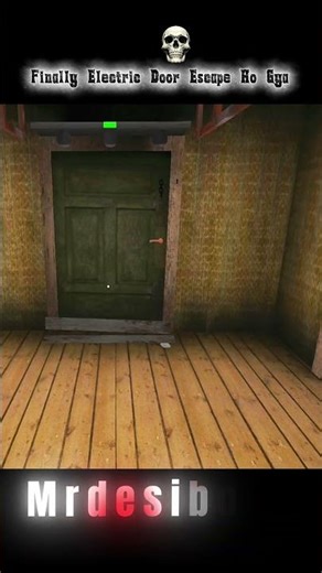 😱Last Second Electric Door Escape in Granny!⚡️