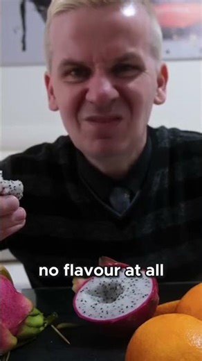 Eating a Slimy, Flavorless Alien Fruit