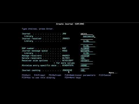 Journal n Commitment control in AS400