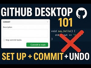 GitHub Desktop Tutorial | Set Up Repo, Commit & Discard Changes